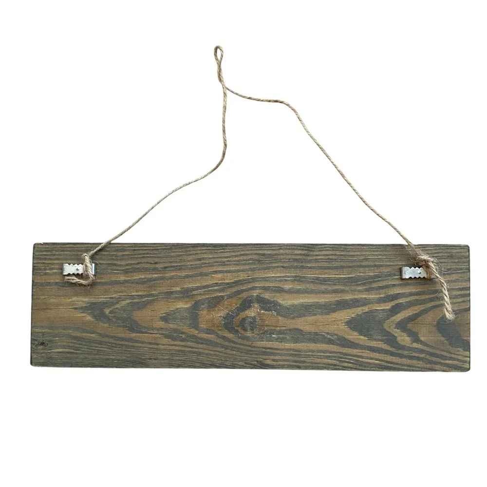 Please‎ Seat Yourself Rustic Wood Wall Sign Farmhouse Decor White Black Wedding